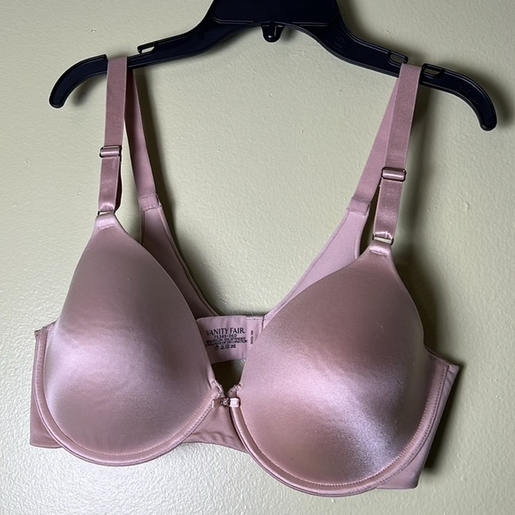 Vanity Fair cream / beige T-Shirt Bra Full Coverage Intimates - Picture 2 of 4